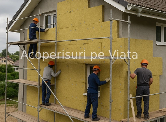 Izolații vată minerală/vată bazaltică